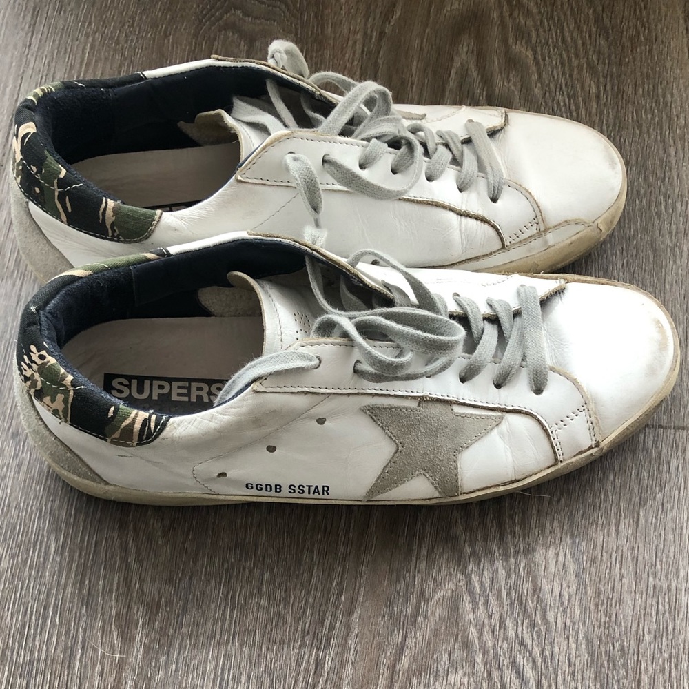 Limited Edition Camo Golden Goose Sneakers 42